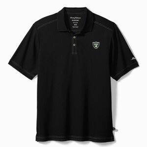 Tommy Bahama Las Vegas Raiders NFL Emfielder IslandZone Polo Shirt - Size Large